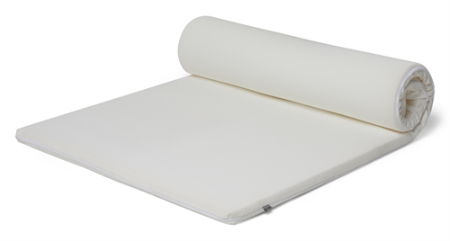 Mattress topper 180x200 cm - Basic polyurethane foam mattress topper for double bed - Height 4 cm. - Medium firmness - In Style