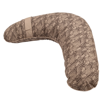 Nursing pillow - Müsli - 75x35 cm - Organic cotton - Small giraffe print