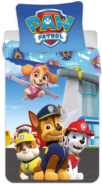 Paw Patrol bedding - 140x200 cm - Puppy friends - 2-in-1 design - Duvet cover 100% cotton