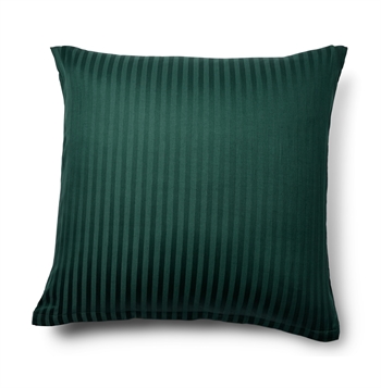 Pillowcase 50x70 cm - 100% cotton satin - Green solid colour pillowcase - Borg Living