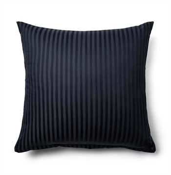 Pillowcase 60x63 cm - 100% Cotton satin - Dark blue solid colour pillowcase - Borg living