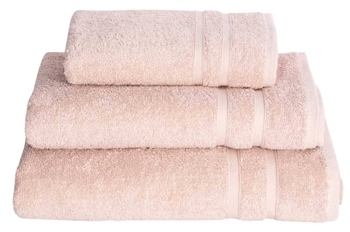 Bath towel - 70x140 cm - Dusty rose - 100% Cotton - Terry towel from Borg Living