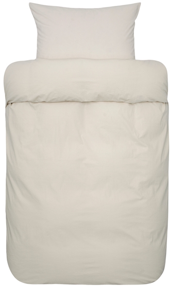 Crepe Bedding 200x220 cm - Lyra Beige - Bedding in 100% organic cotton - Høie double duvet cover