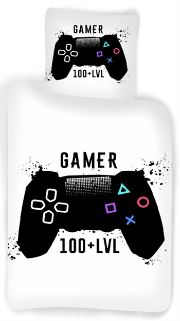 Gamer bedding - 140x200 cm - Gamer 100 + LVL - 100% cotton bed set