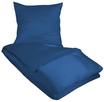 Silk bed linen 140x220 cm - Blue bed linen - Linen in 100% Silk - Butterfly silk