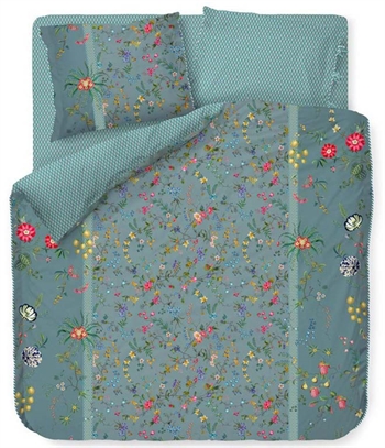 Bedding double duvet 200x200cm - Petites fleurs blue - Set with 2-in-1 design - 100% cotton - Pip Studio bedding