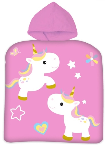 Towelling poncho - Children\'s towel - Unicorn - 50x100 cm - 100% Cotton