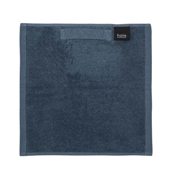 Face cloth - 30x30 cm - Dark blue - 100% organic cotton - Face cloth from Høie