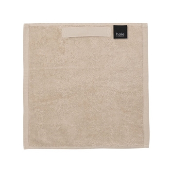 Face cloth - 30x30 cm - Ecru/Beige - 100% Organic cotton - Face cloth from Høie