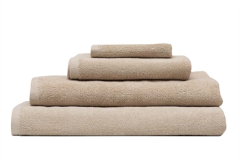 Bath sheet - 100x150 cm - Ecru/Beige - 100% Organic cotton - Terry towel from Høie