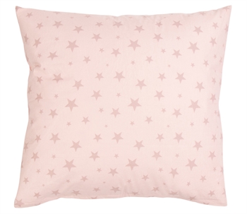 Pillowcase 60x63 cm - Rose with stars - Pillowcase 100% Cotton  