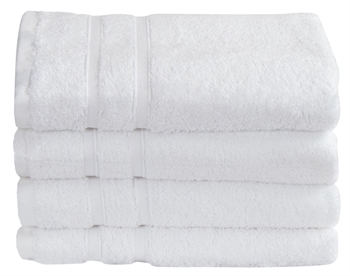 Bamboo Towel - 50x100 cm - White - Soft towels from - Premium - By Borg