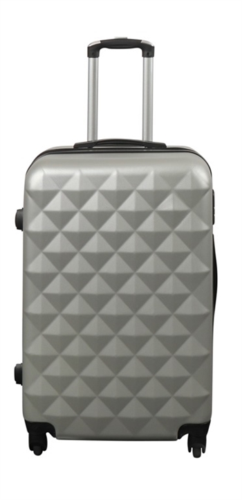 Suitcase - Hard-shell - Size Medium - Diamond grey - Chic affordable travel suitcase