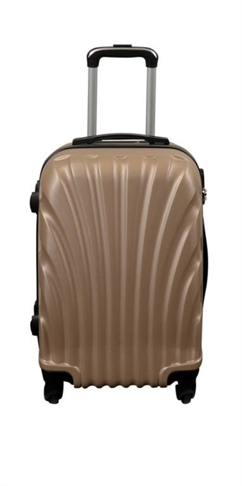 Cabin suitcase - Hard-shell lightweight suitcase - Size small - Gold clam