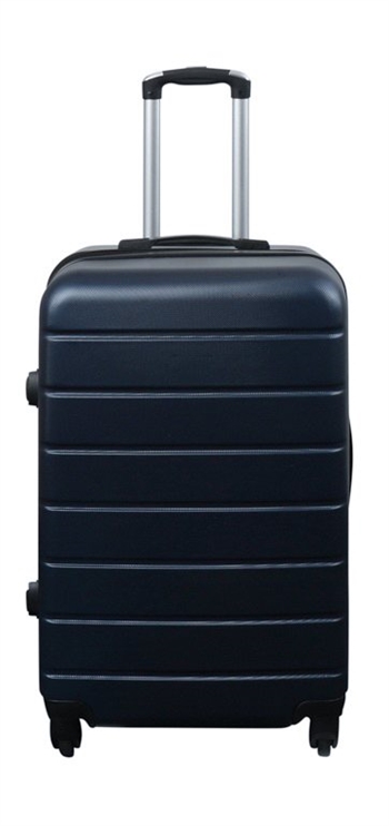 Suitcase - Hard-shell suitcase offers - Size Medium - Blue - Practical travel suitcase