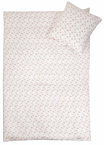 Baby bedding 70x100 cm - Summer white - 100% Cotton satin - By Night bedding