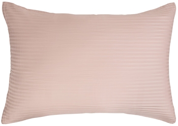 Pillowcase 70x100 cm - 100% cotton satin - Light pink solid colour pillowcase - Borg living