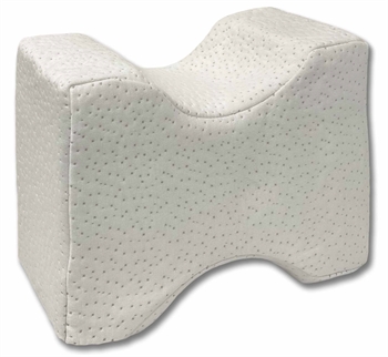 Knee pillow - Relief pillow for knees - Pressure-relieving Memory foam - 26x20x14cm