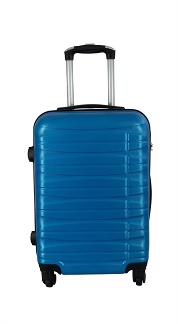 Cabin suitcase - Hard-shell - Blue hand luggage suitcase offer