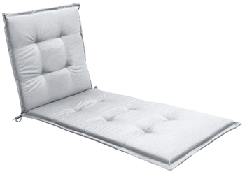 Luxury cushion for sunbed - Grey cushion with luxury comfort - Nordstrand Home cushion for sunbed