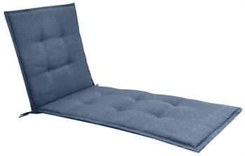 Cushion for sunbed - 5 cm thick - Dark blue cushion with excellent comfort - Cushion for sunbed