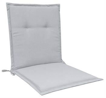 Luxury garden cushion for position chair - 5 cm thickness - Grey cushion with luxurious comfort - Nordstrand Home