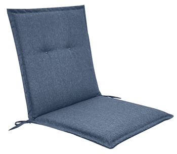 Garden cushion - 5 cm thick - Universal cushion with superb comfort - Dark blue - Nordstrand Home