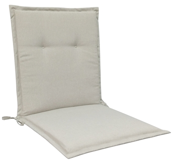 Garden cushion - 5 cm thick - Universal cushion with exceptional comfort - Beige - Nordstrand Home