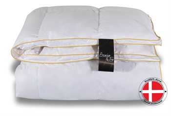 Goose down duvet 140x200cm - Luxury all-season duvet with goose down - Premium By Borg - Gold duvet warm