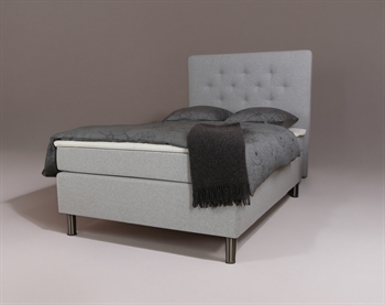 Continental bed 140x200 cm - Excellent Luxury - Small double bed with 7 zone base - Nordstrand Home