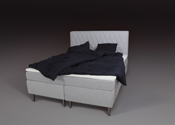 Continental bed 160x200 cm - Prestige luxury - Double bed with enhanced spring system - Nordstrand Home