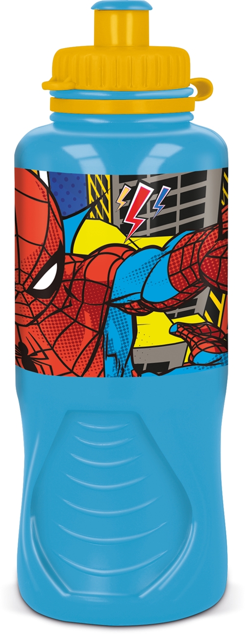 Spider-Man water bottle - Drinking bottle with spout for children - Spider-Man