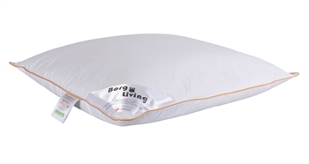 Goose down pillow - 60x63 cm - Medium pillow with goose down - 3 chamber pillow - Borg Living