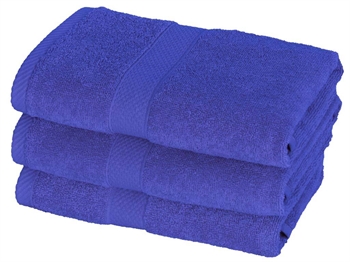 Towel - 50x100 cm - Blue - Diamond - 100% Cotton - Soft towels from Egeria