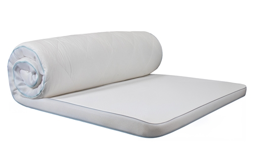 Mattress topper - 120x200 cm, 5 cm thick - Temperature-regulating OUTLAST technology - Cool Zone Temperature Control