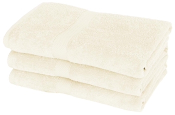 Bath towel - 70x140 cm - Cream - 100% Cotton