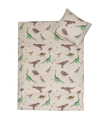 Baby bedding 70x100 cm -  OEKO-TEX® Certified - Dinosaur print - 100% Cotton bedding