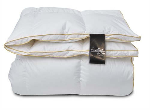 All-season double duvet - 200x220cm - 100% Muscovy down - Danish produced and hypoallergenic duvet - Limited edition