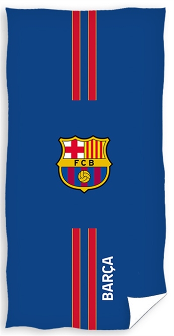 Barcelona towel - 70x140 cm - FCB Logo - 100% Cotton - Bath towel with FC Barcelona logo