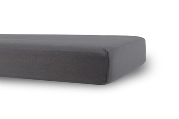 Sheet for pram - 36x98 cm - Anthracite grey stretch fitted sheet - 100% Cotton - Fitted sheet for pram mattress