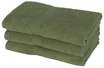 Bath towel - 70x140 cm - Diamond - Green - 100% Cotton - Soft bath towels from Egeria