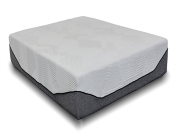 Mattress 180x200 - Height 27 cm - Spring mattress with pressure-relieving memory foam - "Premium" Hybrid by Borg