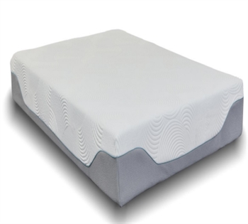 Mattress 90x200 cm - Height 32 cm - 5-layer luxury spring mattress with memory foam - "Excellent" Hybrid by Borg