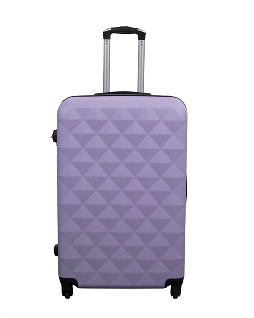 Large Suitcase - Diamond Purple - Hard-shell Suitcase - Affordable Smart Travel Suitcase