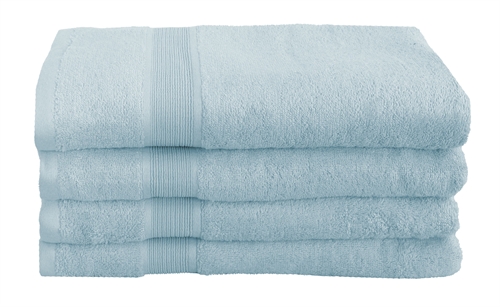 Bamboo bath sheet - 100x150 cm - Light Blue - Bamboo/cotton - Terry towel from Excellent By Borg