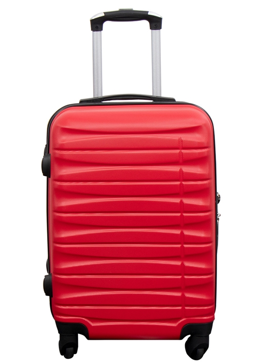 Cabin suitcase - Hard-shell - Red hand luggage suitcase offer