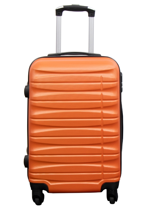 Cabin suitcase - Hard-shell - Orange hand luggage suitcase offer