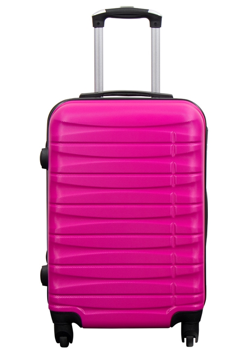 Cabin suitcase - Hard-shell - Pink hand luggage suitcase offer