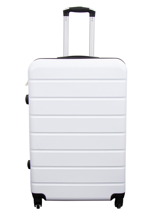 Large suitcase - White - Hard-shell suitcase offers - Lightweight suitcase