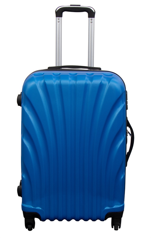 Medium suitcase - Mussel blue - Hard-shell suitcase - Exclusive travel suitcase